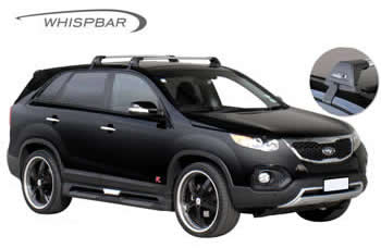 Yakima Whispbar Kia Sorento roof racks